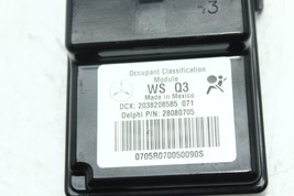 2005-2007 MERCEDES W203 C350 C230 FRONT RIGHT SEAT OCCUPANT SENSOR MODULE H1104 image 7