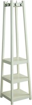 The White Ore International Afw1275W Three-Tier Tower Coat And Shoe Rack. - $148.95