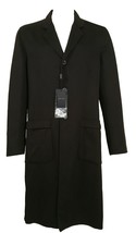 NEW Giorgio Armani Black Label Overcoat!  42 e 54  Very Dark Brown Pure Cashmere - £1,603.89 GBP