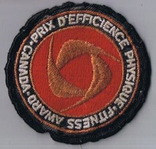 Vintage Sports Patch Canada Fitness Award Prix D&#39;Efficience Physique 3&quot; ... - $3.95