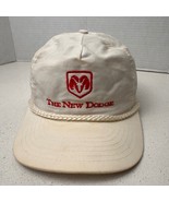 Dodge Hat Cap Vintage Rope The New Dodge Logo Snapback - $19.99