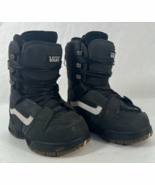 Vans Tri-Fit Men&#39;s Snowboard Boots Size 4  - Black - $24.16