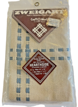 Fabric Zweigart Hearthside 14 Count 16 In x 16 In Large Pillow Polyacryl... - £9.64 GBP
