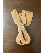 Crate And Barrel Wood Cheese Tool Set Mateo New - $11.30