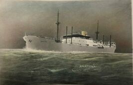 M/S ANATINA vintage 5&quot; x 7&quot; color photo of the Swedish freighter (circa ... - $20.79 CAD