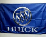 Buick Blue Flag 3X5 Ft Polyester Banner USA - $15.99