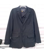 Eddie Bauer Blazer Men sz 40 Gray Travex Voyager Travel Jacket Sport Lig... - $744.13 MXN