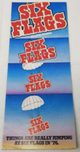 Six Flags Atlanta 1976 Brochure Things are Really Jumping Photos Leap Year - £15.14 GBP