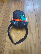 Christmas Home Headband Black Hat - £7.00 GBP