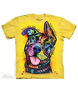 The Mountain Russo Rescues are My Favorite Breed Pit Bull Dog TShirt New... - $403.34 MXN