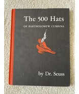 The 500 HATS of Bartholomew Cubbins by Dr. Seuss 1938 1965 Hard Cover - €65,12 EUR