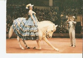 USSR 1986 Soviet CIRCUS artist Tamara Vinogradova on Horse Valery Vinogr... - £2.95 GBP