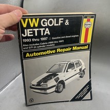 Haynes VW Golf and Jetta 1993 thru 1997 Haynes Automotive Repair Manual ... - $12.86