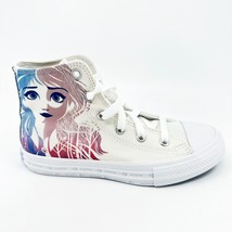 Converse CTAS Hi Disney Frozen White Girls Casual Shoes 367353F - £35.51 GBP