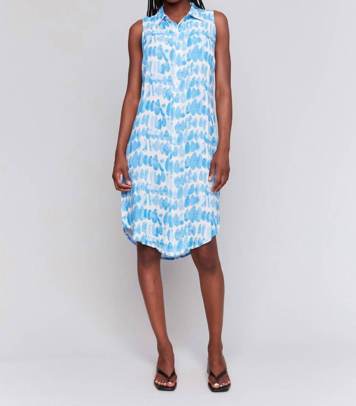 Charlie B Sleeveless Button Down Dress Size S - $57.42