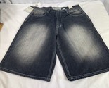 PJ MARK JEANS NWT FLAT FRONT SHORTS 36 Baggy Y2K Hip Hop Style - $28.22