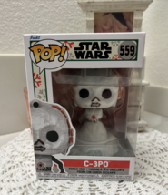 Funko - POP Star Wars: Holiday- C-3PO Snowman Brand New In Box - £10.99 GBP