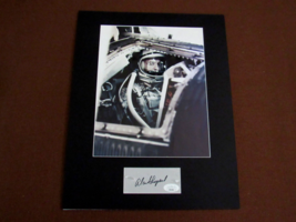 Alan Shepard Apollo 14 Nasa Astronaut Signed Auto Cut With Original Photo Jsa - $395.99