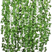 Artificial Ivy Leaf Plants Vine Hanging Garland Fake Foliage Flowers Home - $29.99