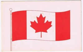 Postcard Canadian Flag Maple Leaf - £3.09 GBP