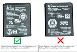 TI-84 Plus CE, TI-84 CE, TI-Nspire CX Long Lasting Battery Replacement O... - $15.91