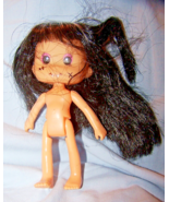 Loose Small Vampire Doll w/Scars-Black &amp; Silver Hair-5 inches - $10.00