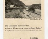 Trans Europe Express Brochure Wuppertal Oberbarmen 1967 German Federal R... - £15.08 GBP