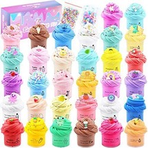 32 Pack Butter Slime Kit Party Favor Supplies Super Soft Non-Sticky Gifts Pri... - £34.71 GBP