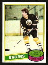 Boston Bruins Terry O&#39;reilly 1980 Topps Hockey Card #56 EX+/EM - £0.38 GBP