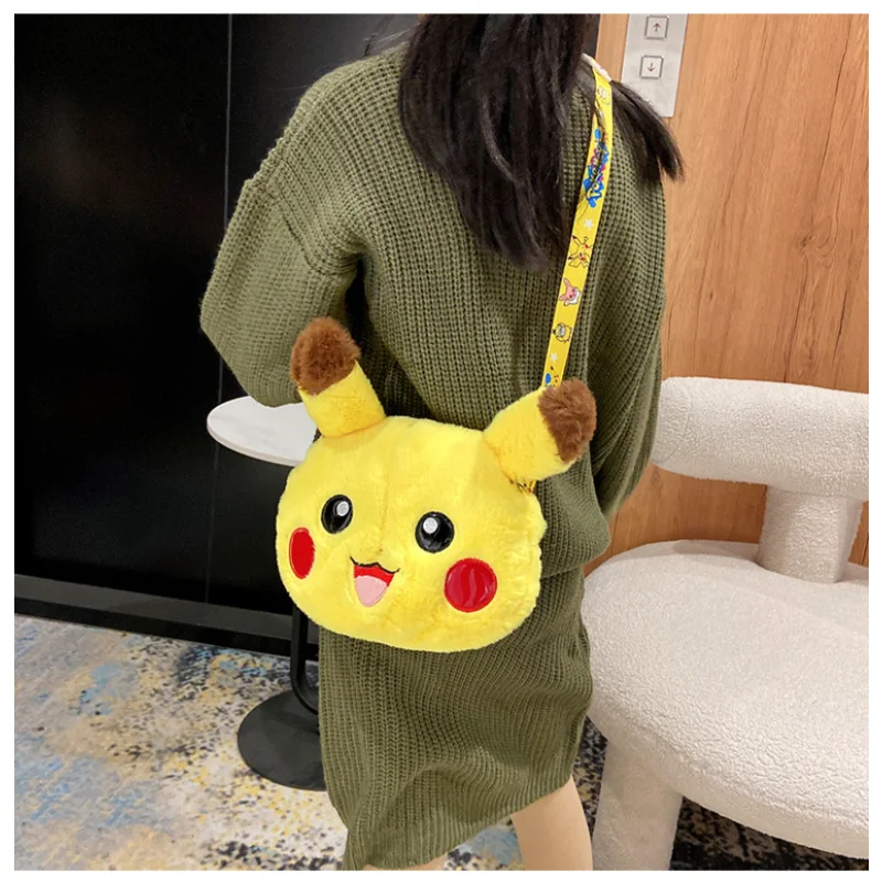 Pokemon Cute Pikachu Mobile Coin Purse Kawaii Children&#39;s Bag Toy Shoulder Slant - £6.92 GBP+