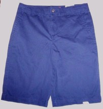 Boy&#39;s Arizona Chino Shorts Williamsburg Navy Size 12 Regular New W Tags - £9.83 GBP