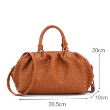 New European And American Fashion Messenger One-Shoulder Woven Mini Bags - £66.84 GBP