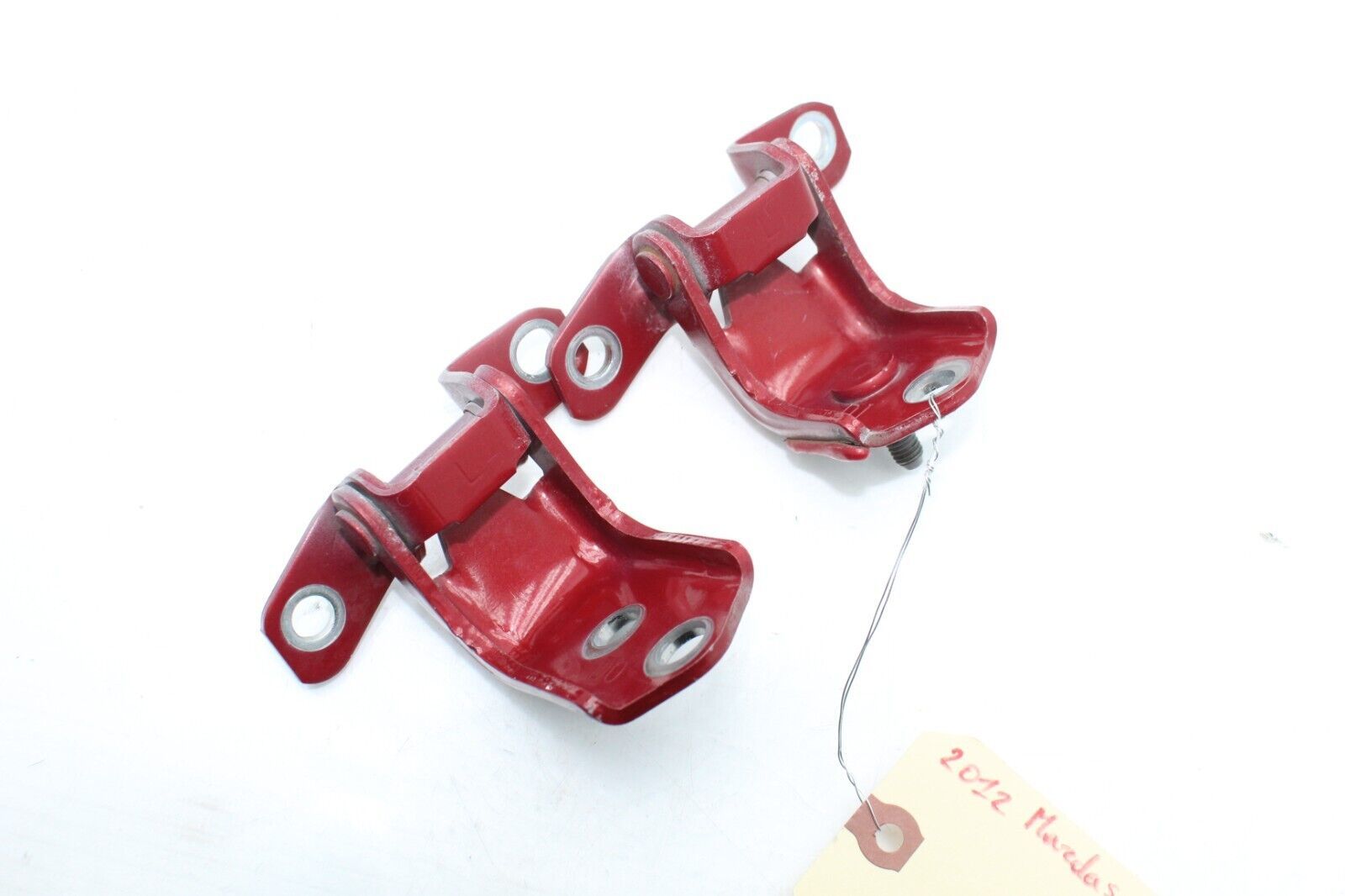 10-13 MAZDASPEED 3 REAR LEFT DRIVER SIDE DOOR HINGES LOWER &amp; UPPER PAIR ... - $60.16