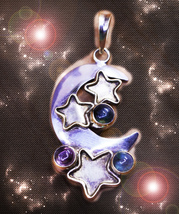 HAUNTED NECKLACE I AM THE MOST POWERFUL MOON GODDESS HIGHEST LIGHT OOAK MAGICK image 2