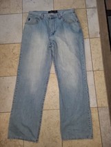 Guess Jeans Vintage Authentic Original Design Light Wash Mens Jeans W34L34 - £22.80 GBP