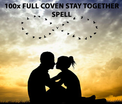 100X FULL COVEN STAY TOGETHER STOP BREAK UP STRENGTHEN LOVE HIGHER MAGICK  image 2