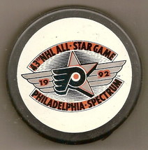 1992 NHL All Star Game Philadelphia Official Game puck Ziegler - £77.16 GBP