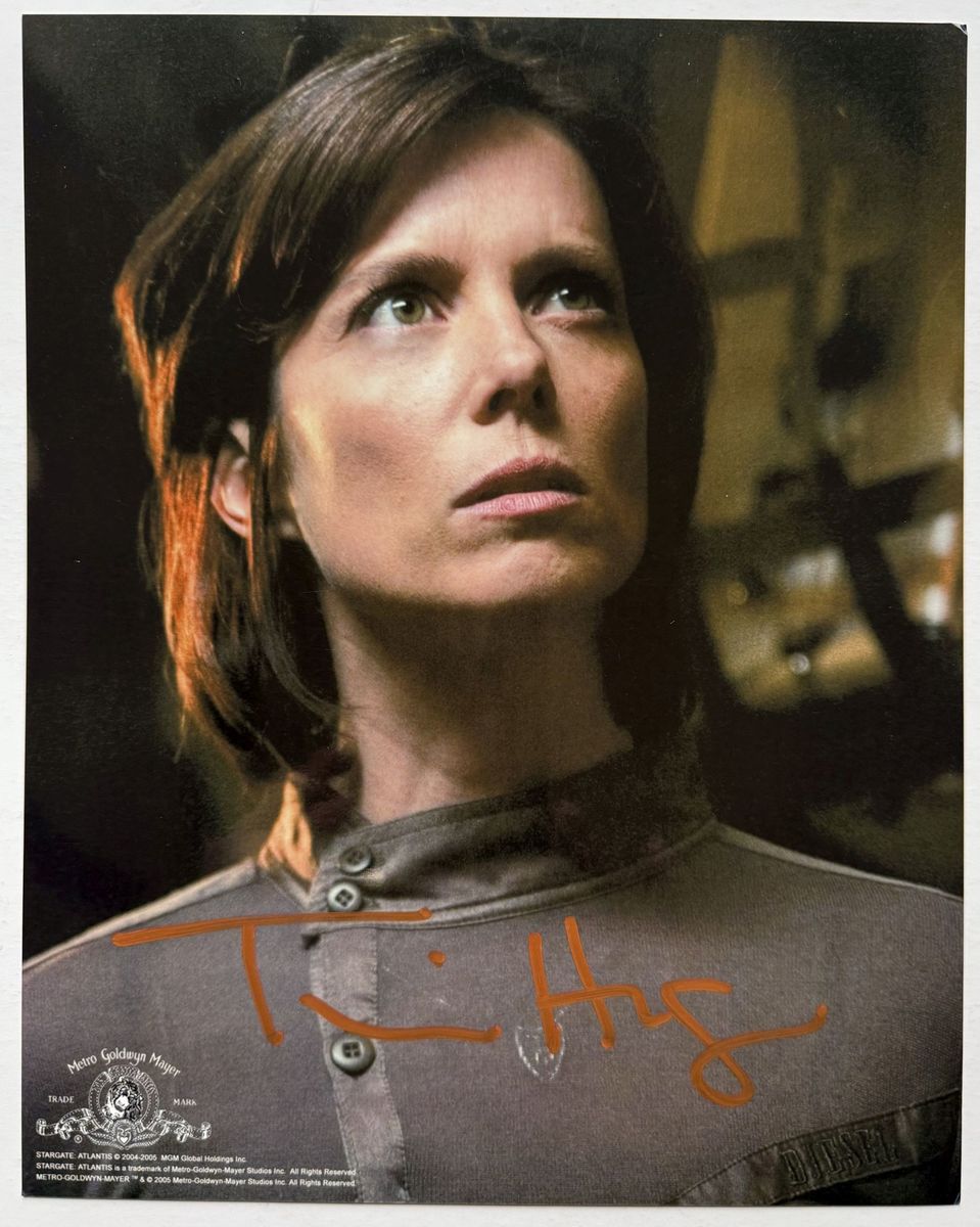 Torri Higginson Autographed &quot;Stargate Atlantis&quot; Glossy 8x10 Photo - $29.00