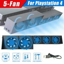 External Cooling Fan Cooler Game Accessories For PS4 PlayStation 4 Host Console - £27.94 GBP