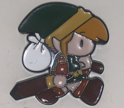 Nintendo Zelda Cartoon Link Enamel Pin Retro Video Game - £5.44 GBP