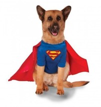 Big Dogs Superman XXXL Pet Costume Large Dog 3X Rubies Pet Shop - £30.60 GBP
