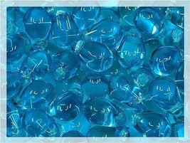 50 Czech Glass Teardrop Beads Sky Blue Jewelry Supplies 9mm Set - £12.73 GBP