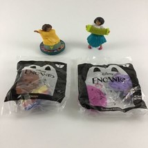 Disney Encanto Movie McDonalds Toy Figure Lot Isabela Mirabel Chispi Bruno - $15.79