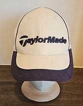 TaylorMade tmax gear White Blue Golf Hat Cap Adjustable Strapback Slider - $15.83