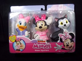 Disney Jr Minnie Mouse Water Squirters Daisy Minnie Figaro NEW - £10.59 GBP