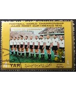 Mexico 70 Team Germany Yemen Postage Stamp - $1.35 CAD