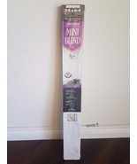 White Vinyl Mini Blinds Free Delivery - $39.20