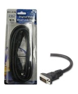 BELKIN 10 ft. (3m) Dual Link DVI-D Cable (M/M) 9.9 Gpbs - £23.10 GBP