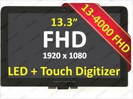 13.3&#39;&#39; LCD LED Touch Screen w Digitizer For HP Spectre 13-4195dx X360 10... - $155.94