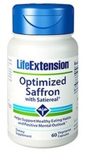 MAKE OFFER! 2 Pack Life Extension Optimized Saffron reduce calorie 60 caps image 2
